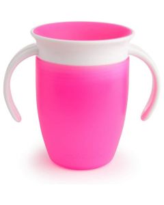 Munchkin Miracle 360° Vaso de Entrenamiento con Asas 7oz