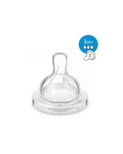 Avent Tetina Anticólicos Flujo Medio sin BPA - Link Promo