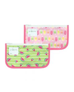 Green Sprouts Bolsas Reutilizables para Aperitivos - Paquete de 2