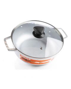 Imusa Olla con Tapa de Vidrio 24cm