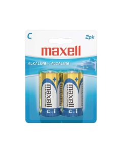 Maxell Bateria Alcalina C 2 Pk