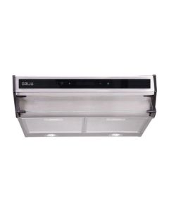 Drija | Extractor De Grasa Campana | 76 Cm | Acero Panel Touch | Temporizador De Apagado 1 Hora | Reloj Digital | 2 Bombillos Led | 3 Velocidades (Silenciosa) | 2 Filtros De Aluminio | 1 Filtro De Carbón | Extracción 230M3/H | 110V - Link Promo