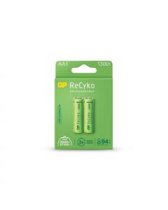 Gp 3807 Pack 2Aa Recyko 1300Mah