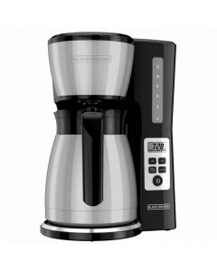 Black And Decker Cafetera | 12 Tazas | Acero Inox