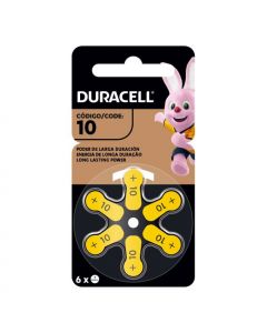 Duracell Baterias Auditivas Tipo 10 Pr536