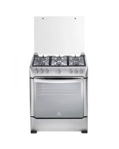 Indurama COCINA A GAS PARMA ZAFIRO CROMA 6 QUEMADORES