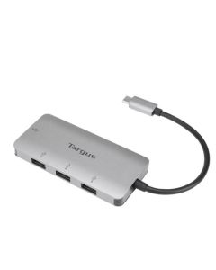 Targus Usb C To 4 Port Usb A Hub Plateado