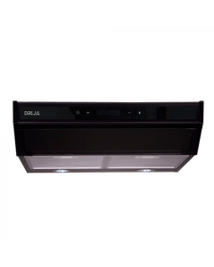Extractor De Grasa | Slim Touch 76 | Iluminacion Led | Filtros De Carbon | Negro - Link Promo