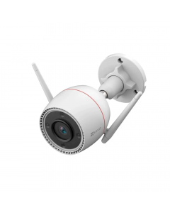 Ezviz Camara Exterior 2K Defensa Activa Con Luz Y Sirena Visi N Nocturna A Color Voz 2Vias Soporta Sd 256Gb Ip67 H 265