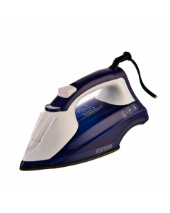 Plancha Para Ropa | Black And Decker | Blanco Y Morado  - Link Promo