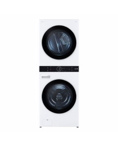 Centro De Lavado | Lavadora Y Secadora| Carga Frontal Inverter Ai Dd (Con Inteligencia Artificial) | Conectividad Lg Thinq | 22Kg | Blanco - Link Promo