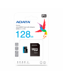 Memoria Micro Sd Con Adaptador Sd | 128Gb | Uhs I Class10 A1   - Link Promo