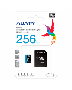 Memoria Micro Sd Con Adaptador Sd |  256Gb | Uhs I Class10 A1   - Link Promo