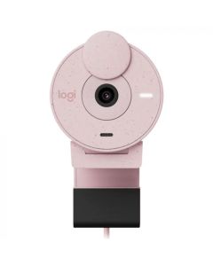 Webcam | Brio 300 Camara Web Hd 1080P Con Microfono Con Reduccion De Ruido | Usbc-C |Rosado - Link Promo