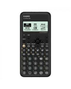 Calculadora Cientifica Casio | 274 Funciones | Texto Natural | Bateria Aaa | Negro - Link Promo