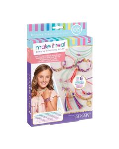 Make It Real Gold-Link Suede Bracelets
