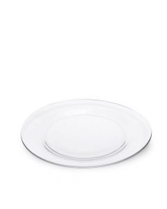 Crisa Plato Llano de Vidrio de 26.8 CM