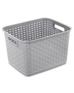 Sterilite Cesta De Tejido Alto 15' X 12 1/4' X 9 3/8' - Link Promo