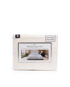 Elite Home Juego de Sábanas Full - Set de 4 Piezas - Ivory
