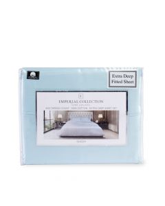 Elite Home Juego de Sábanas Queen - Set de 4 Piezas - Light Blue
