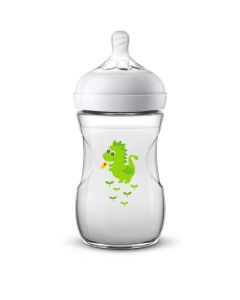 Avent Biberón Natural Decorado 9 Oz 1M+