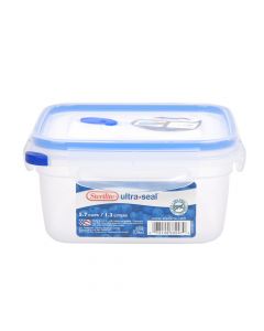 Sterilite Envase de Cocina Cuadrado 1.3 L