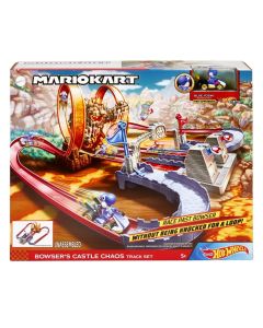Hot Wheels Mario Kart Pista EL Caos del Castillo de Bowser