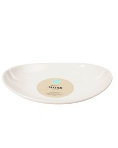 Martha Stewart Bandeja de Servir Ovalada de 14 Pulgadas