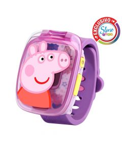 Reloj Peppa Pig Morado