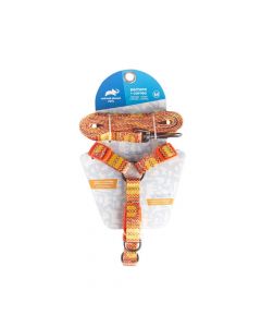 Animal Planet  Pechera + Correa M - Orange
