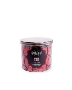 Candle-Lite Vela Aromática Apple Amber de 14 OZ