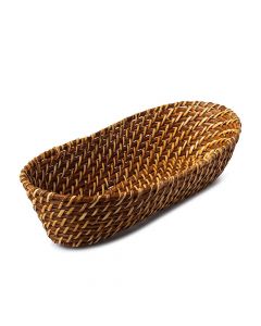 Gibson Cesto de Rattan para Panes de 12.5 x 6 x 3 Pulgadas