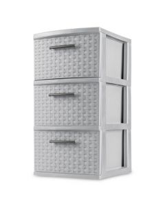 Sterilite Torre De Tejido De 3 Cajones 15' X 12 5/8' X 24' - Link Promo
