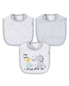 Gerber Babero para Bebé - Set de 3 Piezas