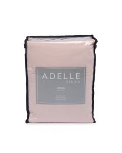 Adelle Studio Juego de Sábanas 4 Piezas Microfibra - King - Rose Gold