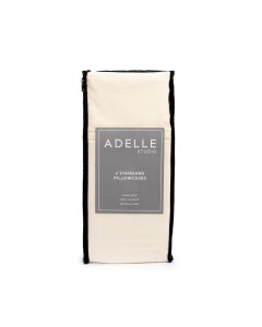 Adelle Studio 2 Fundas de Almohadas Standard Beige