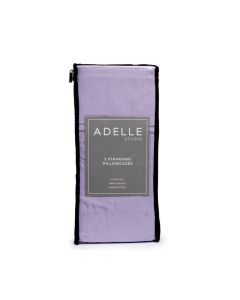 Adelle Studio 2 Fundas de Almohadas Standard Lavanda