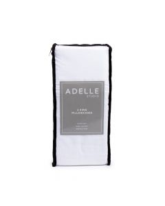 Adelle Studio 2 Fundas de Almohadas King - White