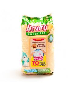 Arruru Naturals Toallitas Húmedas Avena & Karité - 70 Unidades