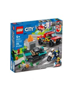 Lego City Rescate de Bomberos y Persecución Policial