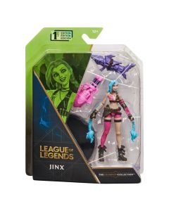 League Of Legends Figura Jinx de 4 Pulgadas