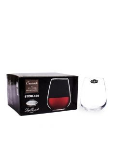 Luigi Bormioli Vasos Stemless 23 OZ - 4 Piezas