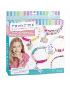 Make It Real Pulseras de Cuentas Heishi