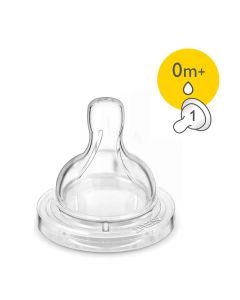 Avent Tetina de Biberón Anticólico de Flujo para Recién Nacido de 0M+