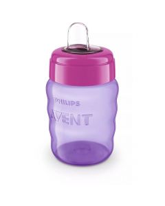 Avent Vaso con Boquilla Suave sin Asas para Niña de 9 OZ