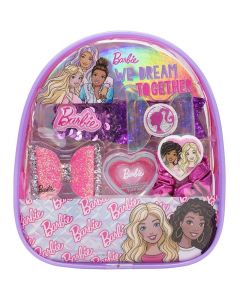 Barbie Mochila Barbie con juego de maquillaje