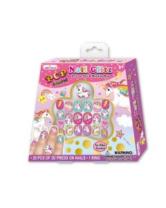 Hot Focus Nail Glitz Unicorn