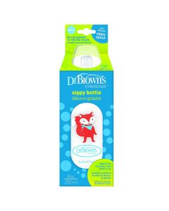 Dr Browns Biberón Transición de 8 Oz Zorro