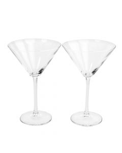 Joy Jolt Copa Olivia Premium Crystal Martini de 9.2 OZ 2 Unidades