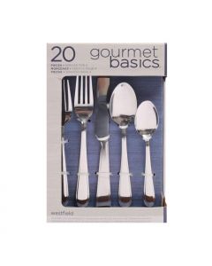Cubierto 20pz Gourmet Basics